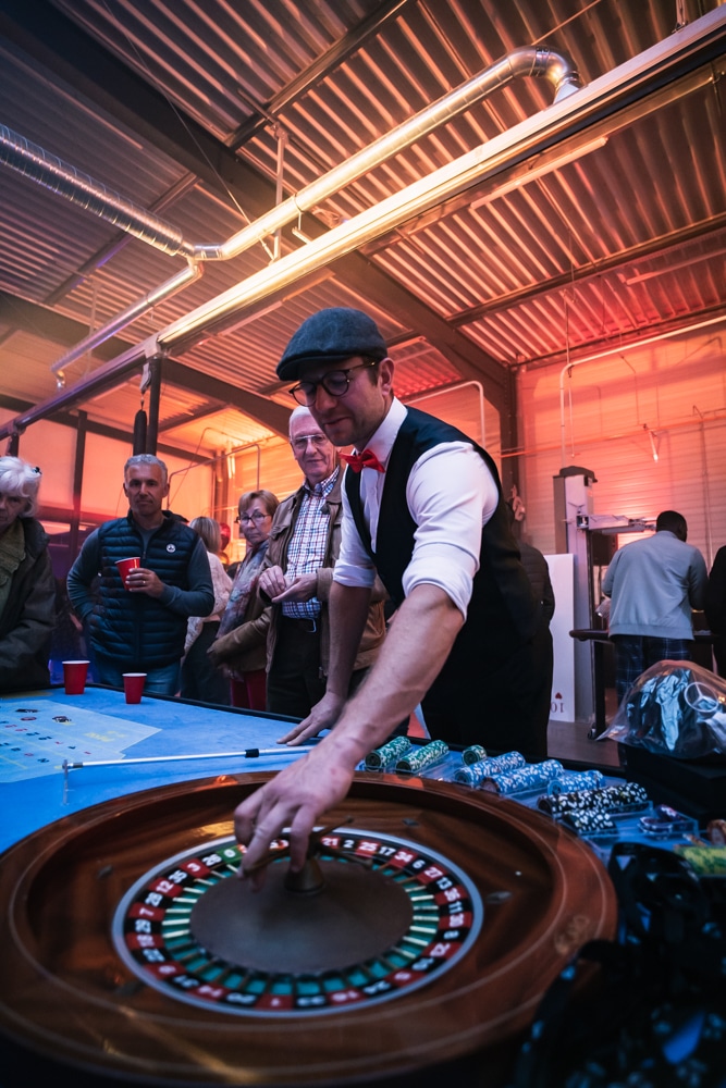 Corporate casino night in Geneva